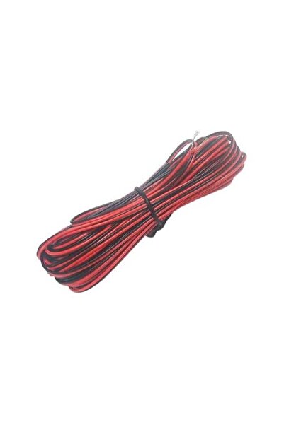 Duravel 2PIN Extension Cable Wire Cord Cable 20M for LED Strips, Black Red, P...