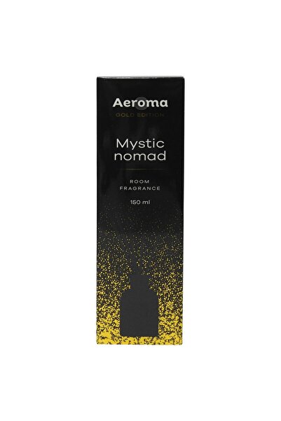 Aeroma Odorizant cameră cu difuzor, Auriu de lux, 150 ml Mystic Nomad
