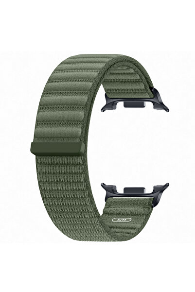 Samsung Galaxy Watch9 - Bratara Small Fabric Band S/M, Verde Olive
