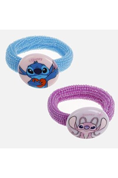 BAMI NETWORK Elastice par copii Lila Bleu glitter element rotund