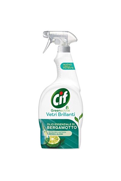 Cif Spray, Cif, 650 ml Green Active Window Solution Lemon Green