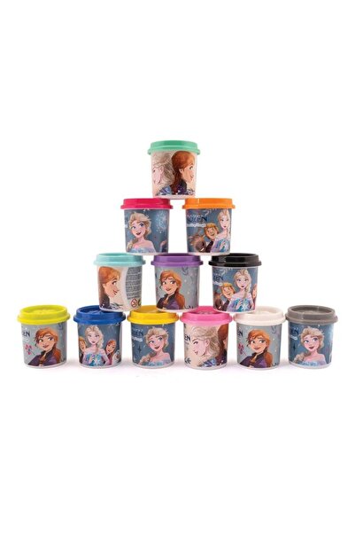 BAMI NETWORK Plastilina Disney Frozen cu Capac Forma Surpriza 3+ Ani