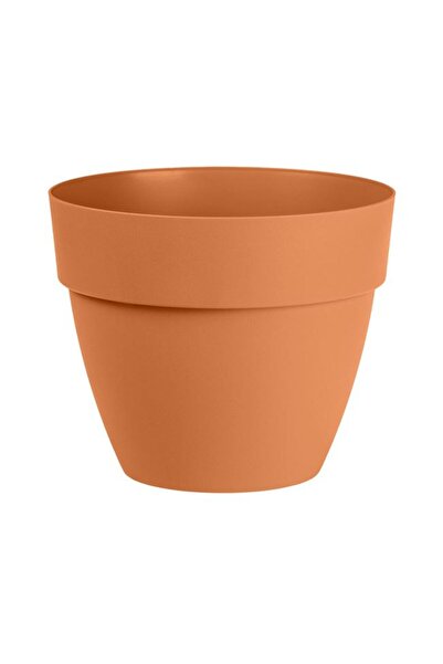 BAMI NETWORK Ghiveci cu Drenaj din Plastic Teracota Ø20x16,5cm 3,5L