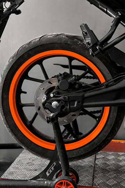 Banxtre Full Lap Rim Stripe Sticker Set Compatible with Motorcycle 17 Inch Ri...