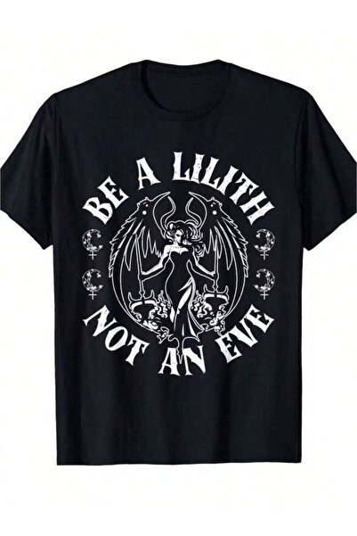 4Car Lilith Demon Gothic Occult-Shirt BE A LILITH NOT AN EVE Men'S Empowermen...
