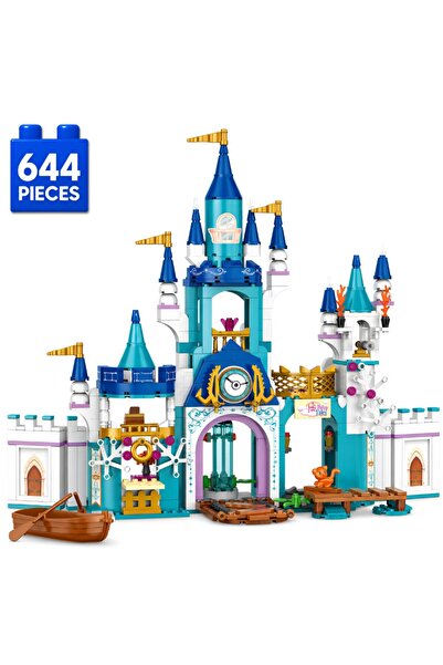 Minibric Building Set with Blocks Type Pieces Built 644 Pieces Winter Palace,...
