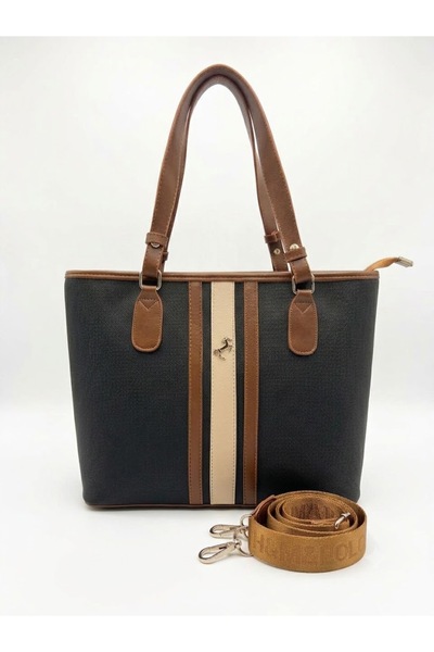 Miami Polo Club Large Size Long Strap Hand and Shoulder Bag (Width 32 Length ...