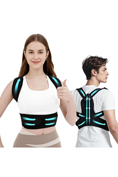Generic Brand Posture Corrector Back Brace for Women & Men – Adjustable Shoul...