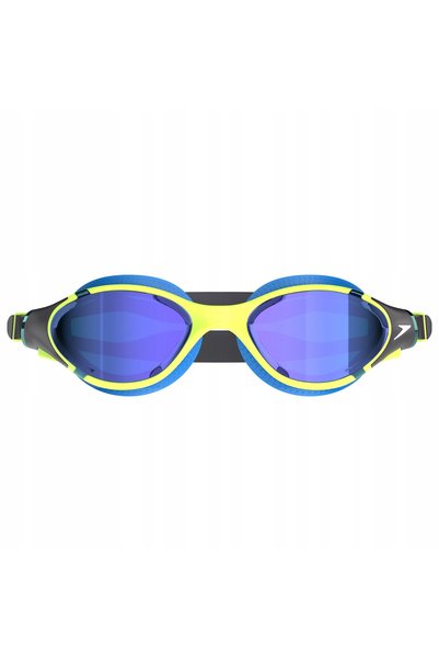 SPEEDO Ochelari de înot Biofuse 2.0 Mirror electric lime/cobalt/iris mir