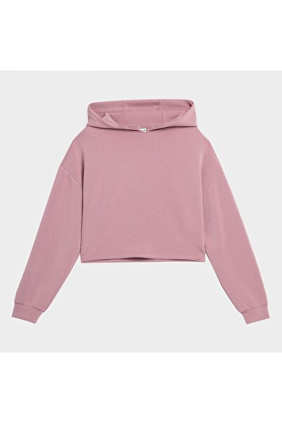 4F Hanorac moale tip crop top de damă