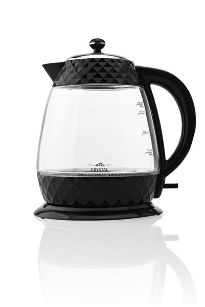 ETA Fierbător electric fără fir, din sticlă, 1,7L, 2000W, filtru, cristal