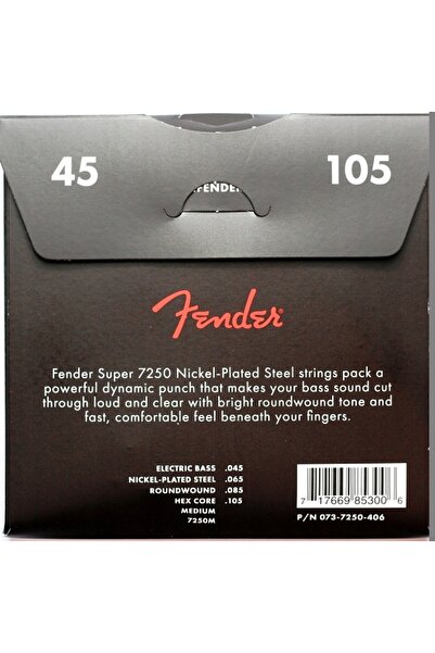 NO BRAND Corzi de chitară bas marca FENDER 45-105