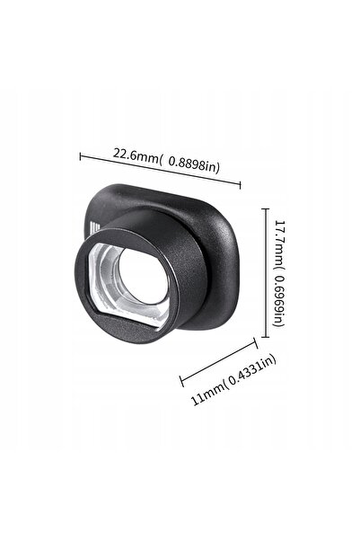 NO BRAND Obiectiv cu unghi larg pentru drona DJI Mini 4 Pro Filtru HD STARTRC
