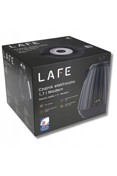Lafe Fierbător electric fără fir Modern PRO 2200 W 1,7 L antracit