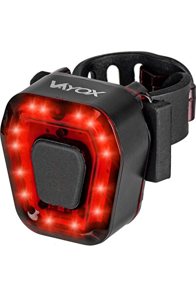 NO BRAND Set 2x Lumini Bicicletă LED Spate USB și Lumină Cască Spate