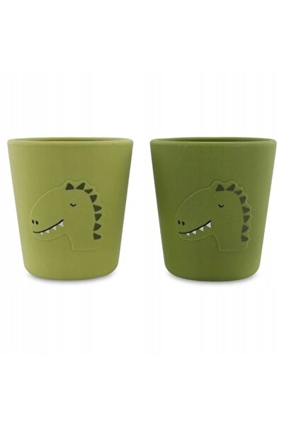 Trixie Set de 2 căni din silicon Dinozauri pentru bebeluși