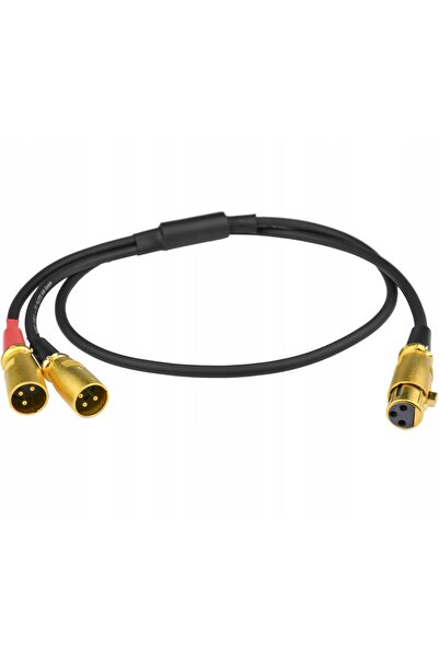 NO BRAND Cablu 2x XLR (M) - XLR (F) Klotz 2m
