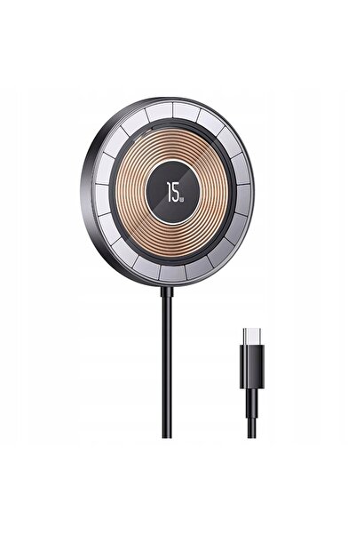 NO BRAND USAMS US-CD183 încărcător magnetic prin inducție de 15W, din alumini...