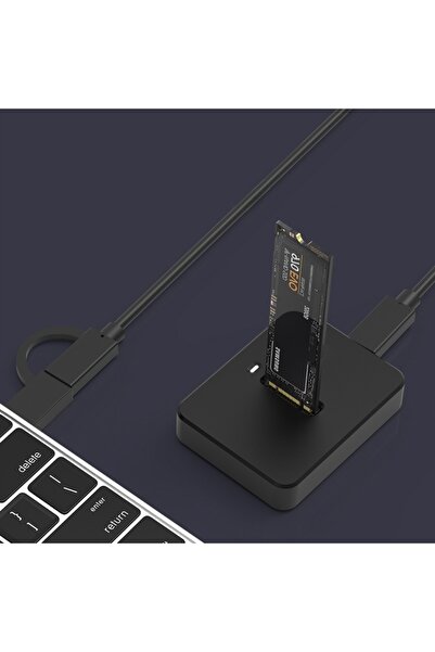 NO BRAND Carcasă SSD M.2 NVMe NGFF Stație de andocare Adaptor USB C 3.1 RTL9210B