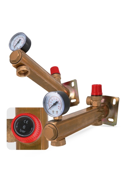 TRCR Rezervor de expansiune cu membrană pentru apă caldă menajeră (CWU) 12 l,...