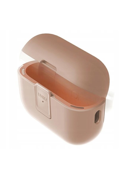 NO BRAND Husă UNIQ Clyde Lock pentru AirPods Pro 2 (2022/2023) roz pudră-roz
