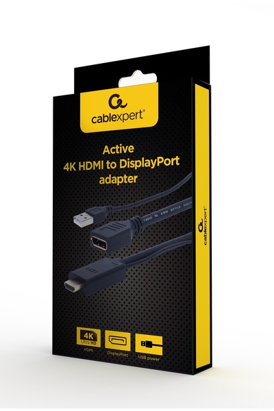 Gembird Adaptor activ 4K HDMI la DP