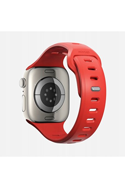 NO BRAND Pentru Apple Watch 45mm/46mm Curea Sport Nomad Tempo Durabilă din FKM