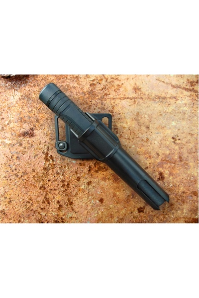 NO BRAND Mâner rotativ pentru baston telescopic lung MFH, 16 cm, 360°, reglabil