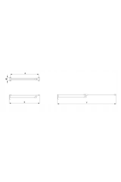 NO BRAND 2 x SUPORT TELESCOPIC PENTRU DULAPUL DE GARDEROBĂ, EXTENSIBIL PENTRU...