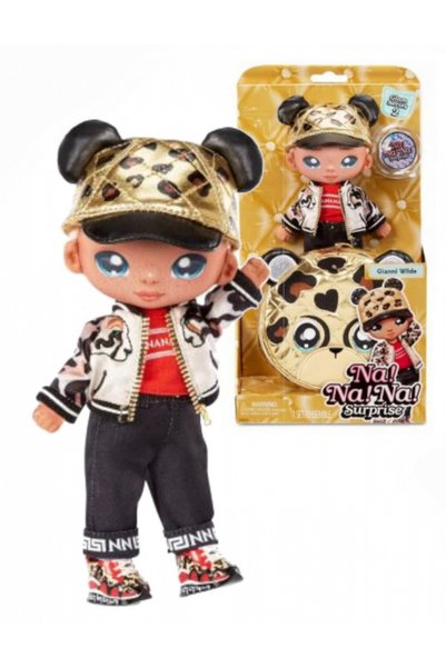 MGA NA! NA! NA! SUPRISE GLAM LALKA GIANNI WILDE CU GEANTĂ GEPARD