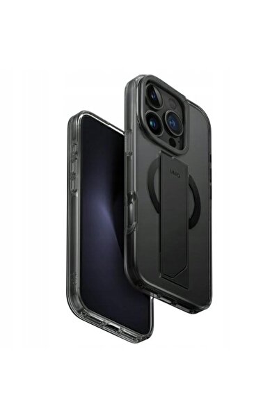 uniq Husă Heldro Max MagSafe pentru iPhone 16 Pro, Curea FlexGrip, Suport