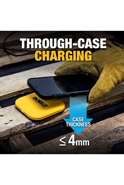 Dewalt ÎNCĂRCĂTOR PRIN INDUCȚIE 10W QI USB-C ÎNCĂRCARE RAPIDĂ DXMA141-0476-DWG