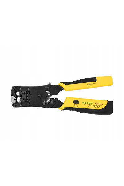 Lamex Clește de sertizat cu tester de cablu de rețea RJ45 RJ11 LAN 3 în 1