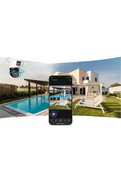 DAHUA Cameră P3D-3F-PV-P de exterior, Wi-Fi / LAN, cameră rotativă