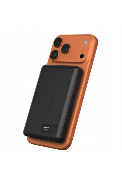 NO BRAND Powerbank SPACECASE MagDisplay Qi2 SCPBMD-S2-BK 10000 mAh 20W Negru