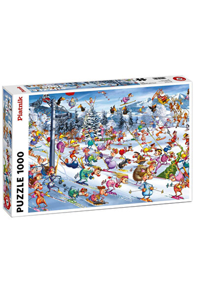 NO BRAND Puzzle 1000 - Ruyer Narty PIATNIK Piatnik