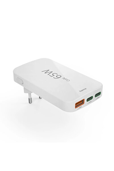 NO BRAND Încărcător de rețea HAMA GaN 65W alb
