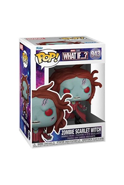 Funko Pop FIGURKA MARVEL CE AȘTEAPTĂ DACĂ ZOMBIE WANDA Vrăjitoarea Stacojie 943