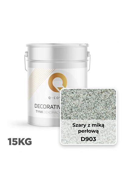 NO BRAND MOSAIC TINKELE GRANULAT CULOARE GRI CU MICĂ PERLATĂ D903 15kg PREMIUM