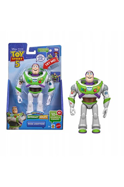 mattel Disney Pixar Toy Story 5 Figurină Buzz Lightyear în tonuri de pluș cu ...