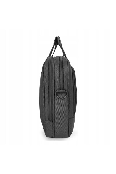NO BRAND Silver Monkey CompactBag geantă laptop 14,1'' negru poliester 1680D