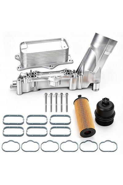 NO BRAND Carcasă filtru ulei, bază radiator Dodge Chrysler Jeep 3.6 fix wer.
