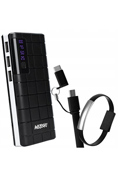 NO BRAND O baterie externă puternică de 20000 mAh pentru toate telefoanele