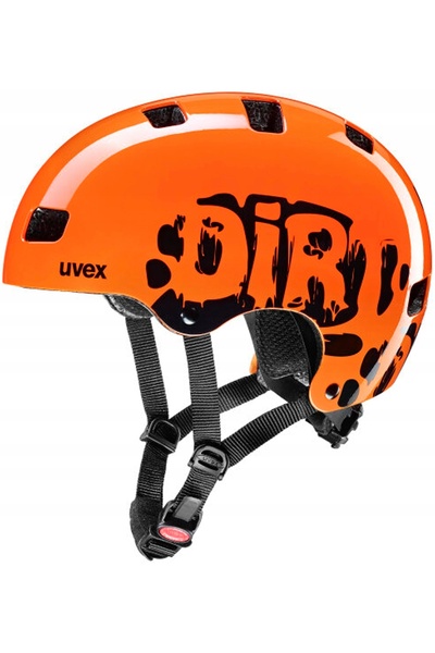 Uvex Kid 3 Cască de bicicletă portocalie pentru copii (Mărimea 51-55)