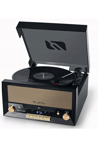 NO BRAND Gramofon MUSE MT-110 B Negru