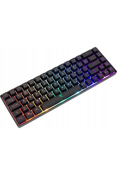 NO BRAND Tastatură de gaming WhiteShark cu membrană, cu fir, cu iluminare de ...
