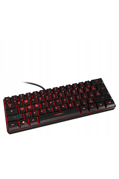 Speedlink Tastatură de gaming LETOS RGB 60% neagră