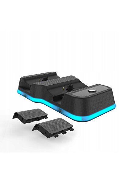 NO BRAND Stație de încărcare + 2 baterii pentru PAD și controlerul XBOX ONE X