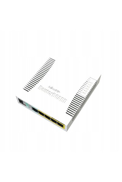 MIKROTIK RB260GSP CSS106-1G-4P-1S Switch Inteligent Cloud 5xGE SFP PoE alimen...