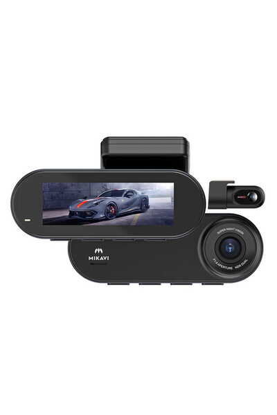 NO BRAND MIKAVI PQ8 4K 3840 x 2160 Înregistrator video cu cameră spate